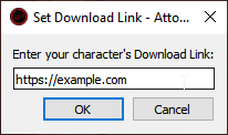 link popup