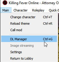 opening dl manager
